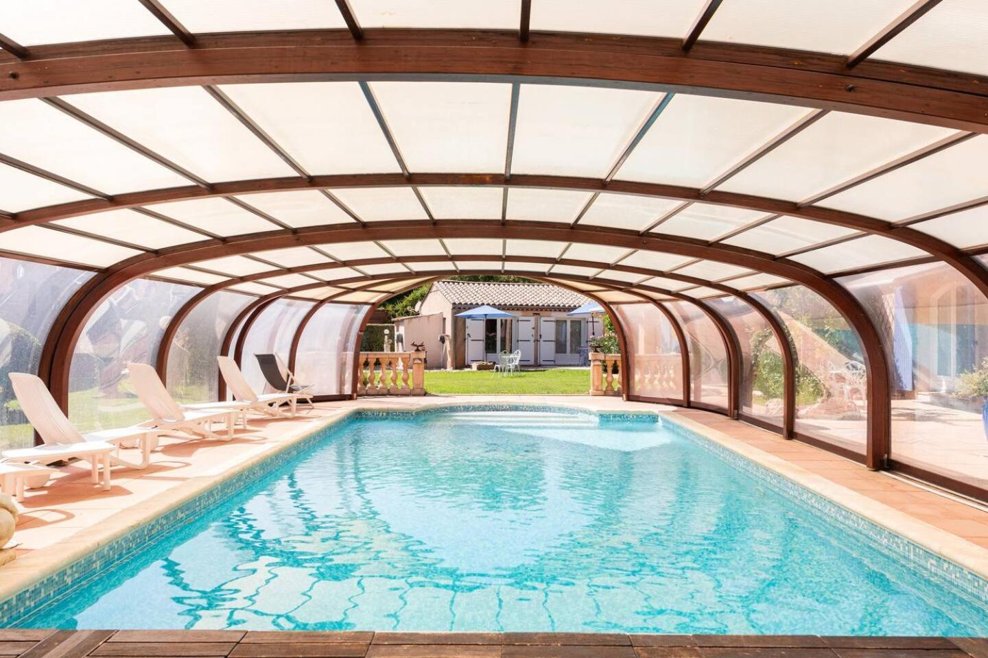 Chambre et table d'hôtes Villa Pomponette Nans-les-Pins Exterior foto