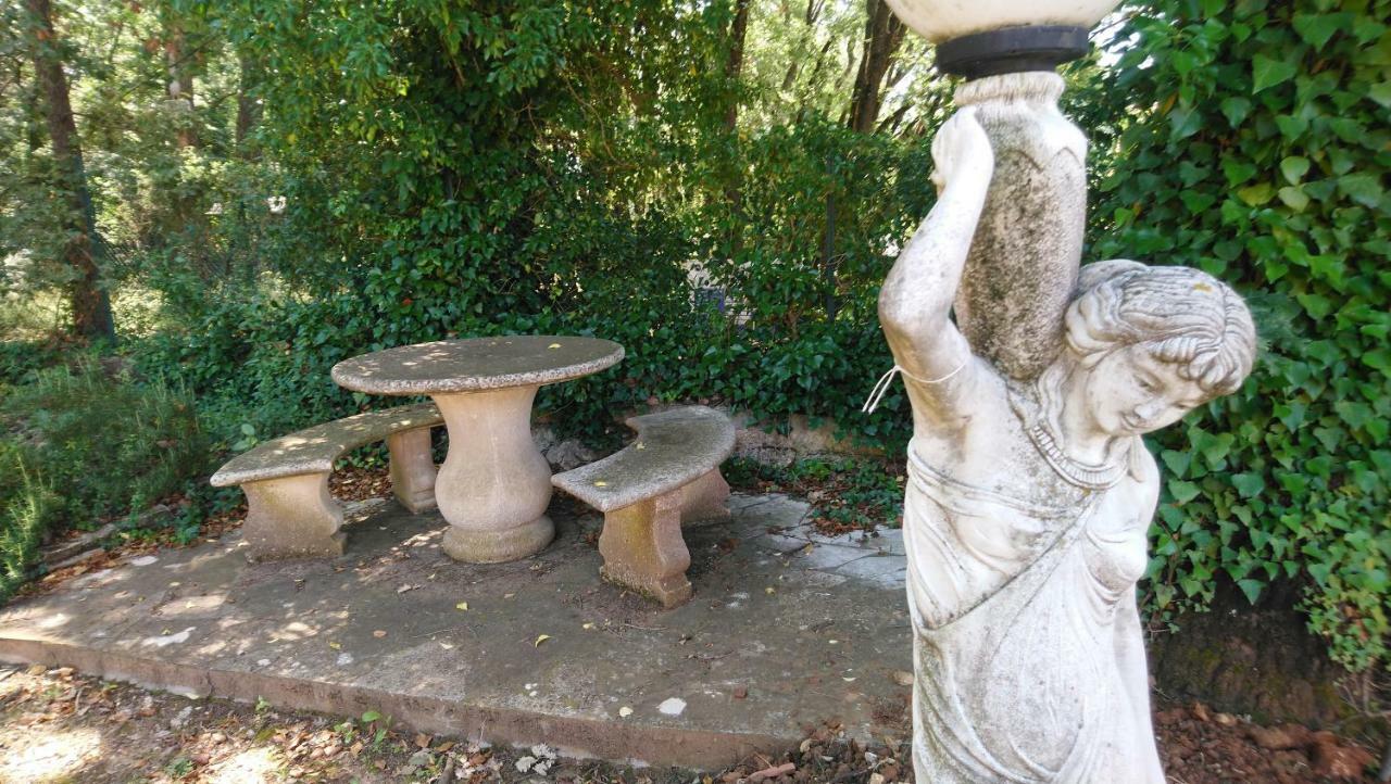 Chambre et table d'hôtes Villa Pomponette Nans-les-Pins Exterior foto